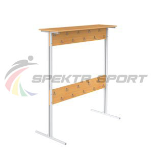 Купить Вешалка напольная двухсторонняя на 20 мест в Бежецке 