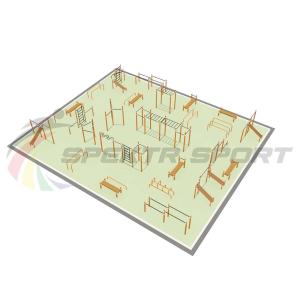 Купить Парковая площадка для Воркаут и WRK 6_76mm в Бежецке 