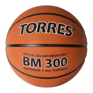 Купить Мяч баскетбольный "TORRES BM300" р.5 в Бежецке 