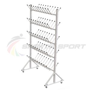 Купить Стеллаж для сушки лыжных ботинок и коньков мобильный (на 50 пар) в Бежецке 