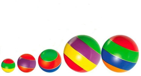 Купить Мячи резиновые (комплект из 5 мячей различного диаметра) в Бежецке 